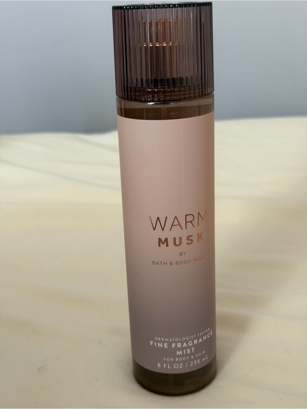 Bath & Body Works Warm Musk Fine Fragrance Mist - Pink and Brown